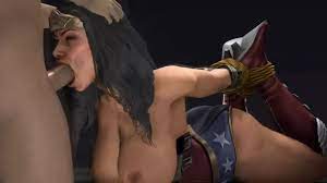 Wonder Woman Tied Up and Fucked - Cartoon Porn