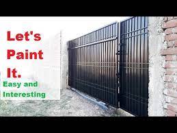 How To Paint Main Gate By Yourself