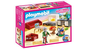 Playmobil waschtisch und toilette basteln, heißt das heutige bastelvideo für deine playmobilsammlung von der familie mathes. Playmobil 70207 Dollhouse Gemutliches Wohnzimmer Online Bestellen Muller