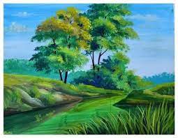 Watercolor Landscape Painting School