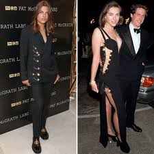 But the movie's premiere will only be remembered for one thing: Elizabeth Hurley S Son Damian Re Creates Versace Safety Pin Dress