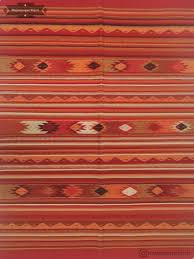 handcrafted mexican woven rug diamond