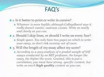 Example sat essay