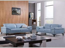 beverly hills modern leather sofa s215