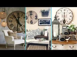 Diy Rustic Shabby Chic Style Wall Clock