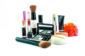 cosmetic makeup tools stock photos
