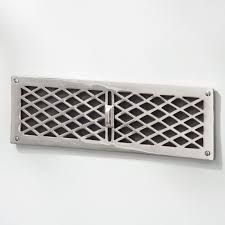 cast air vent with slider polished