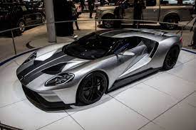 Ford Gt Repainted Silver For Chicago