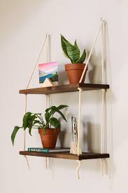 Hanging Plant Shelf Tiered Wall Shelf