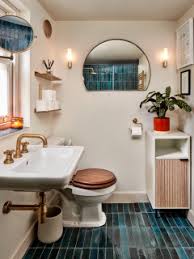 75 beautiful bathroom with blue tiles