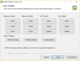 32bit codec / download shark007 codecs for windows 10 (64/32 bit). Media Player Codec Pack 4 0 Download Free Codecsettings Exe