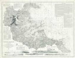 Details About 1920s U S Coast Survey Nautical Chart Or Maritime Map Of Boston Harbor