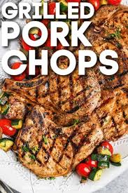 grilled pork chops spend with pennies
