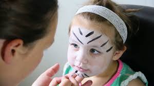 white tiger face paint for kids