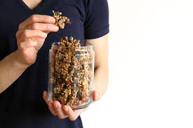 sprouted buckwheat granola raw vegan