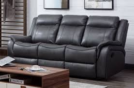 ohio leather 3 seater recliner sofa 3rr