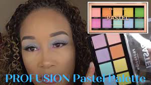 profusion pastel palette review and