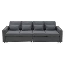 seater modular linen fabric sofa couch