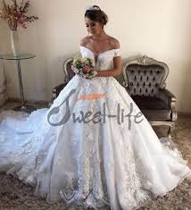 Off Shoulder Plus Size Wedding Dresses Appliques Lace Bride Dress Bridal Gowns Vestido De Noiva Victorian Formal Party Wear Best Wedding Dresses