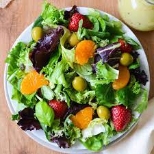 simple summer mixed green salad gluten