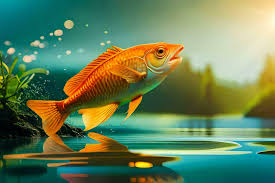 goldfish fish water the sun water