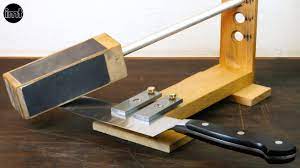i made this knife sharpening jig you