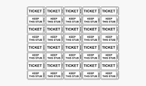 Printable Numbered Raffle Tickets Pdf 1023158 Free