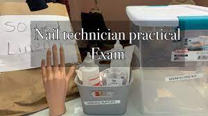 nail technician practical exam