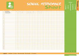 23 free printable attendance sheet
