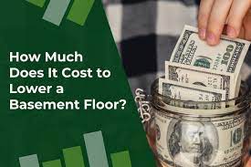 Cost To Lower A Basement Floor