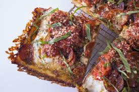 Order the pizza you love while giving small pizzerias a way to stay in the game with the big. What We Re Into The Square Slice At Apollonia S Pizzeria Los Angeles Times