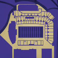 Bridgeforth Stadium Map Art