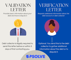 how to write a debt verification letter