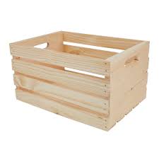 allen roth pine wood crates 12 75 in