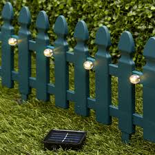 6 ft solar border fence panel garden