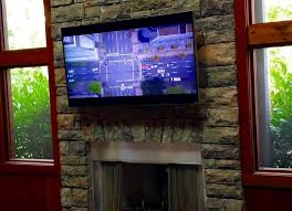 Wall And Above Fireplace Tv Mounting