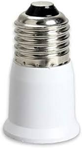 2pcs Yilighting Ul Listed E26 E27 To E26 E27 Extender Standard Medium Socket E26 E27 To E26 E27 Lamp Bulb Socket Extender Extension Adapter Amazon Com