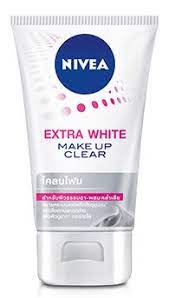 ร ว วส นค า nivea extra white make up clear