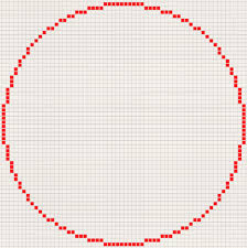 Minecraft pixel circle / oval. Pixelized Circle In Tikz Tex Latex Stack Exchange