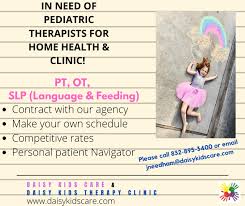 pediatric nursing home health therapy