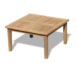 Hilgrove Teak Square Coffee Table 90cm