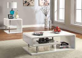 Contemporary Glossy Coffee Table