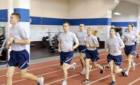 air force rotc leads nation in fitness