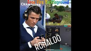 Free fire is the ultimate survival shooter game available on mobile. Cristiano Ronaldo Free Fire Battleground Youtube