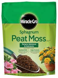 miracle gro sphagnum peat moss soils
