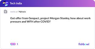 Genpact Project Morgan Stanley