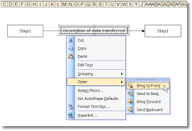 How To Add Text To An Excel Flow Chart Connector Breezetree