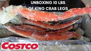 10 lb box of king crab legs from costco