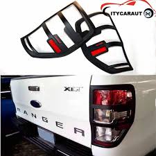 Citycarauto For Accessories Abs Matte Black Tail Light Covers Trim For Ranger T6 T7 2012 2017 Car Styling Rear Lamp Cover Ranger T6 Light Coverlights Style Aliexpress