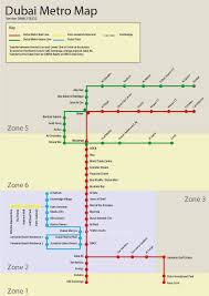 dubai metro map interactive route and
